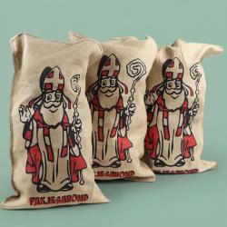 Jute sint zak 60 cm x 100 cm